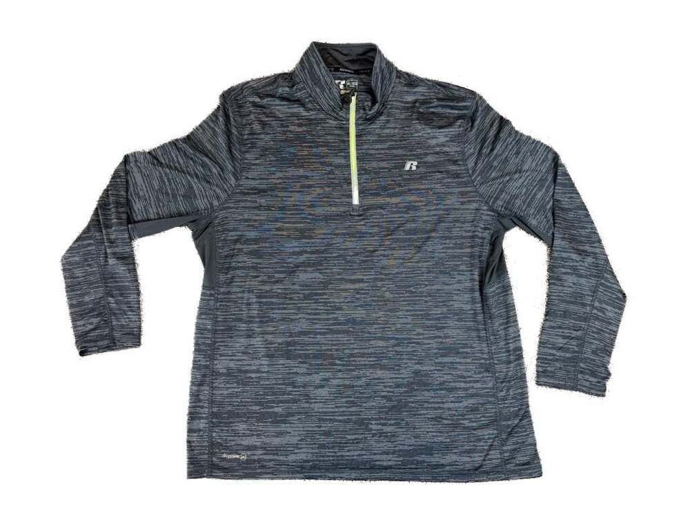 Russell Dri-Power 360 Men's Quarter-Zip Training Pullover Size XL